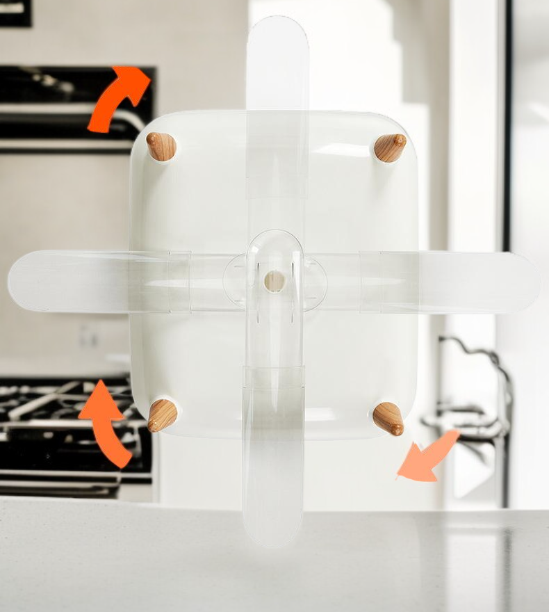 위생적인 사용이 가능한 주방 선반