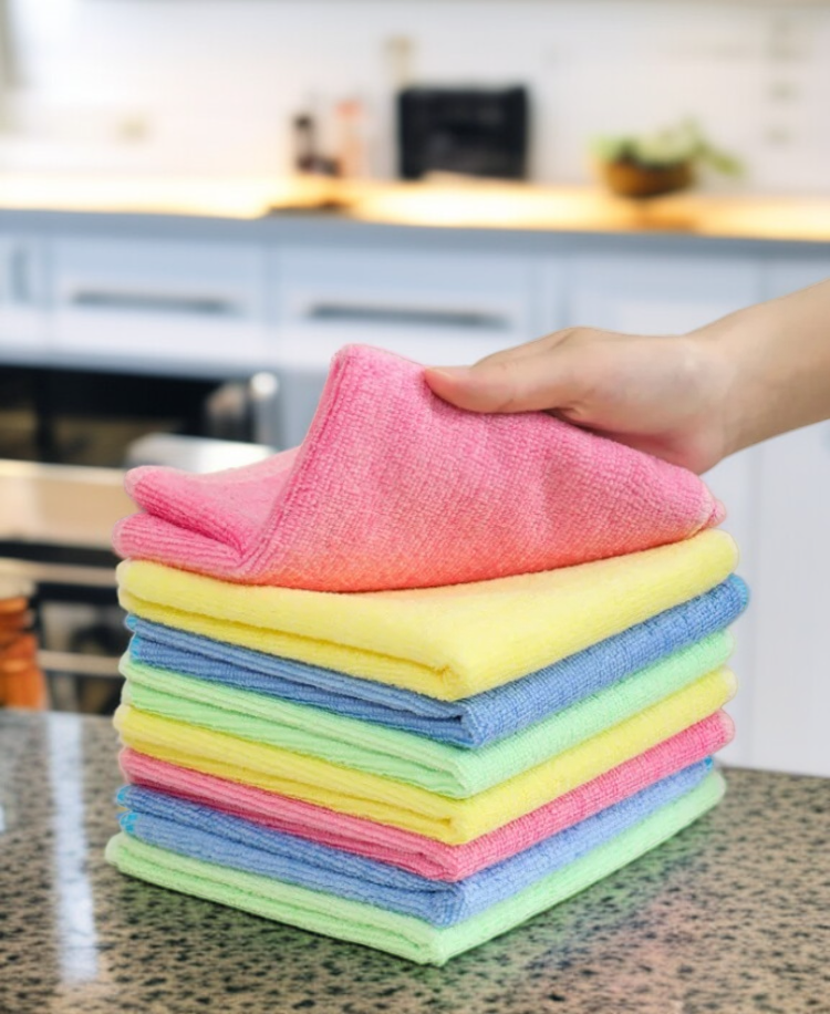 고효율 청소를 위한 행주