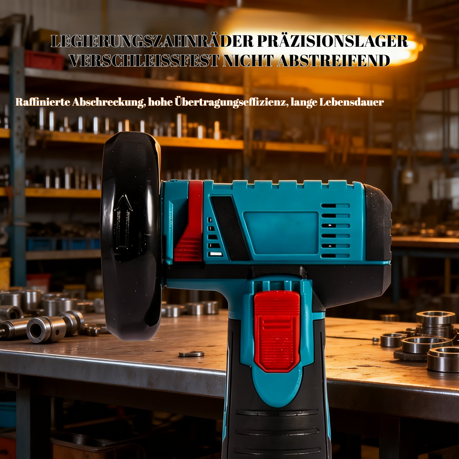 Kleine tragbare Akku-Winkelschleifmaschine für den Hausgebrauch