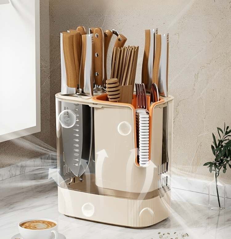 おしゃれなキッチンに合う包丁ラック