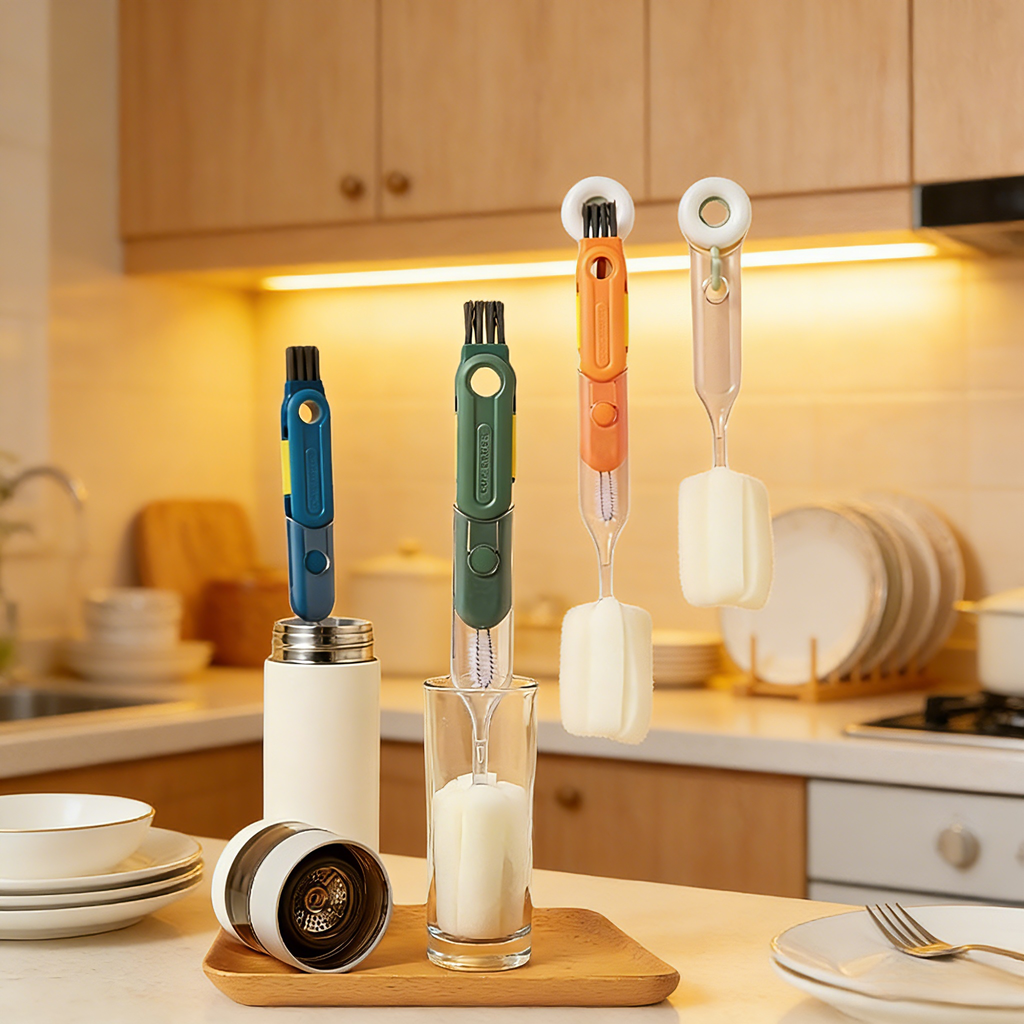 Multifunctional 5-in-1 Cup Brush