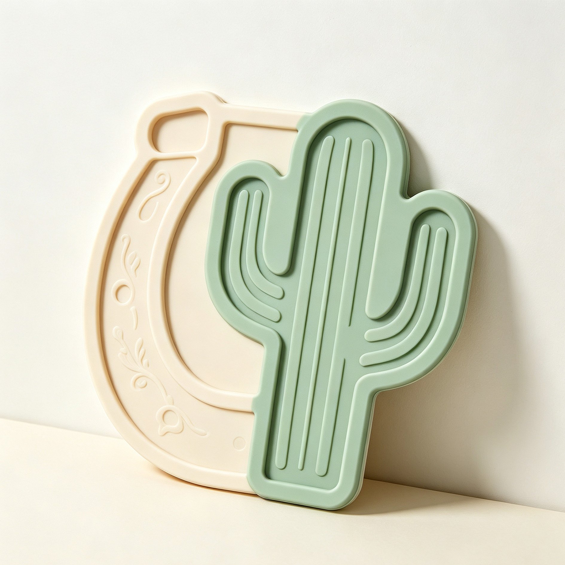 Green Palm Horseshoe Insulation Pad