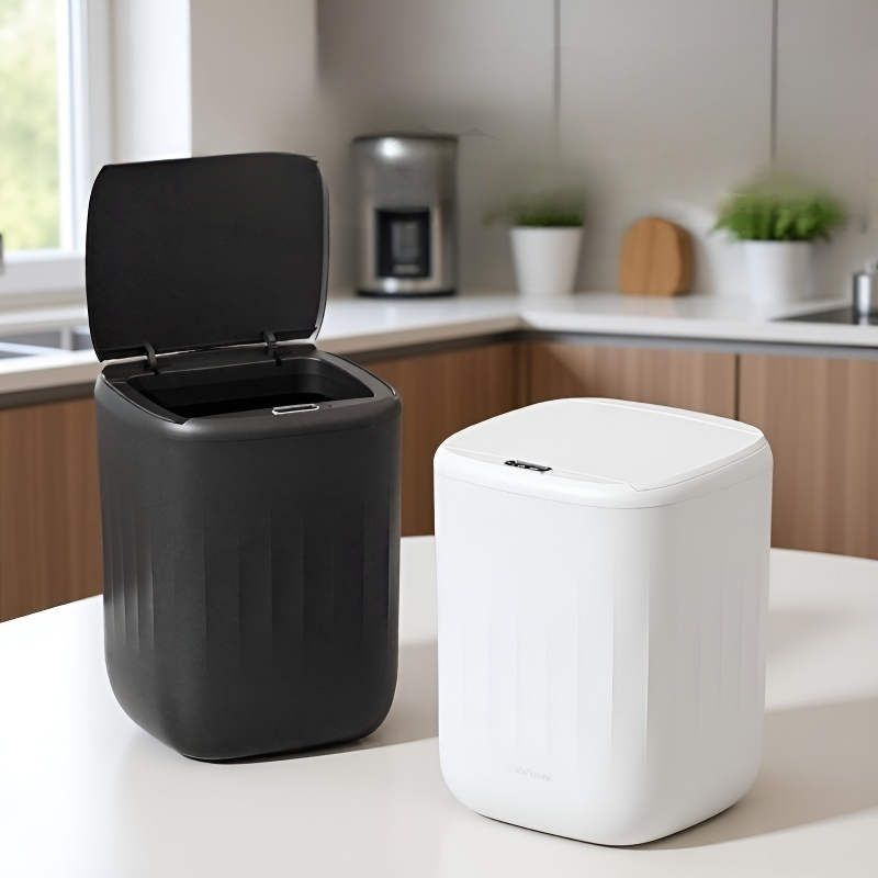 거실용 전자동 감지 휴지통 이미지