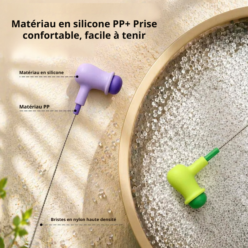 Brosse multi-usage pour voiture et appareils