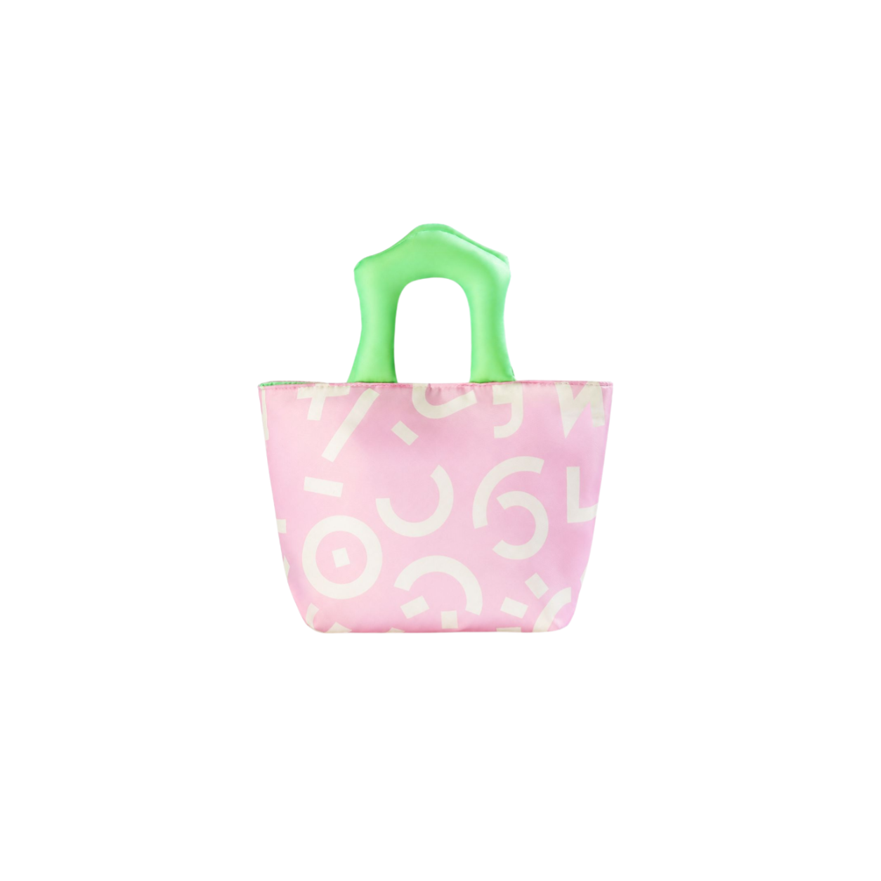 Thickened Insulated Lunch Bag for Students and Office Workers, Stylish Graffiti Style