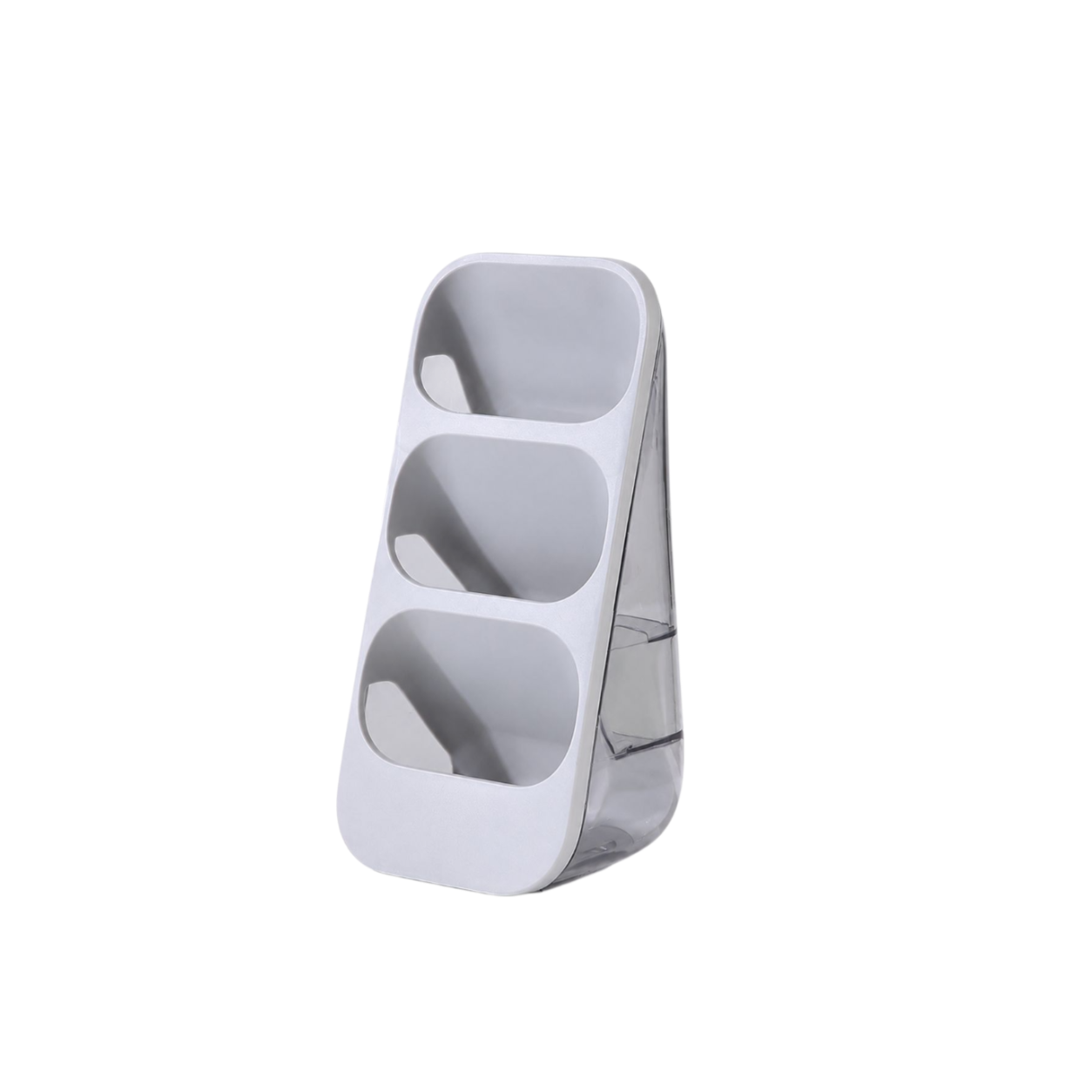 Luxury Desktop Organizer, Three-Layer Compartment Design, Multi-Purpose Storage Box