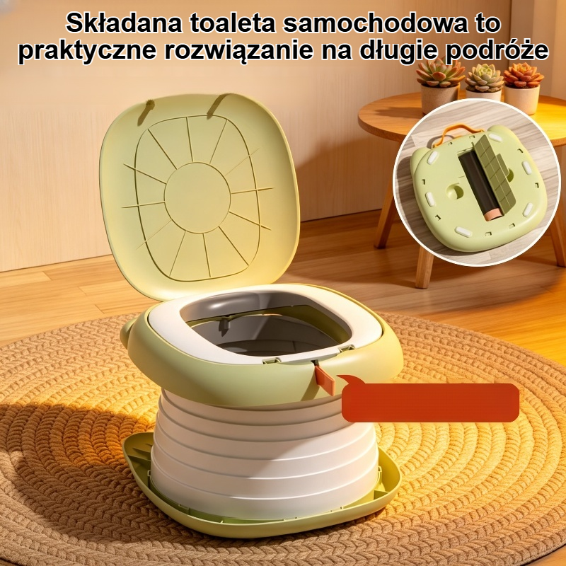 Składana toaleta samochodowa