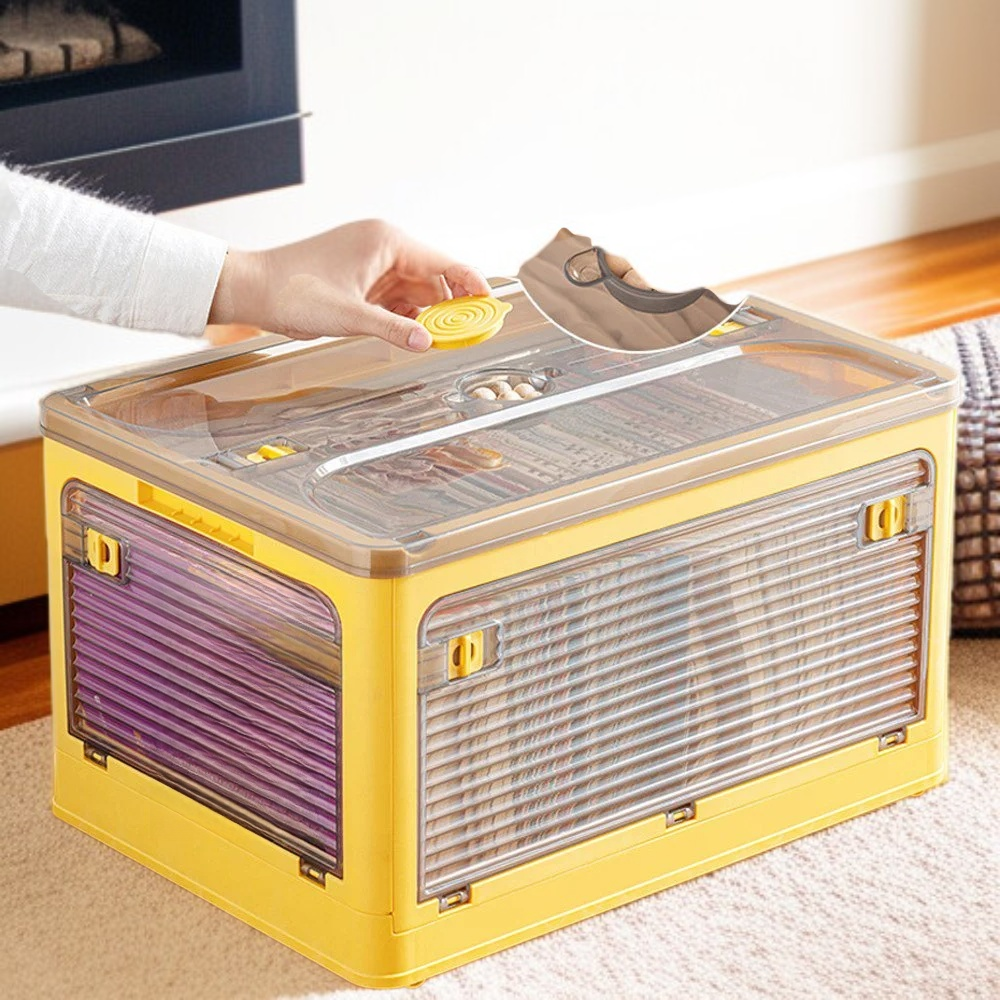 Contenedor organizador grande y plegable para ropa, artículos de camping, y juguetes Lego