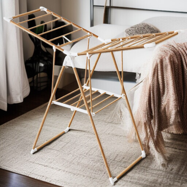 가정용 접이식 수건걸이 실내 건조대 아기 옷 베란다 이불 전용 행거