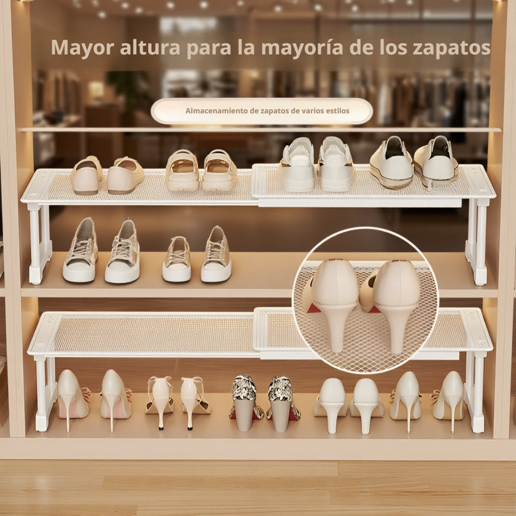 Zapatero moderno y resistente para hogar