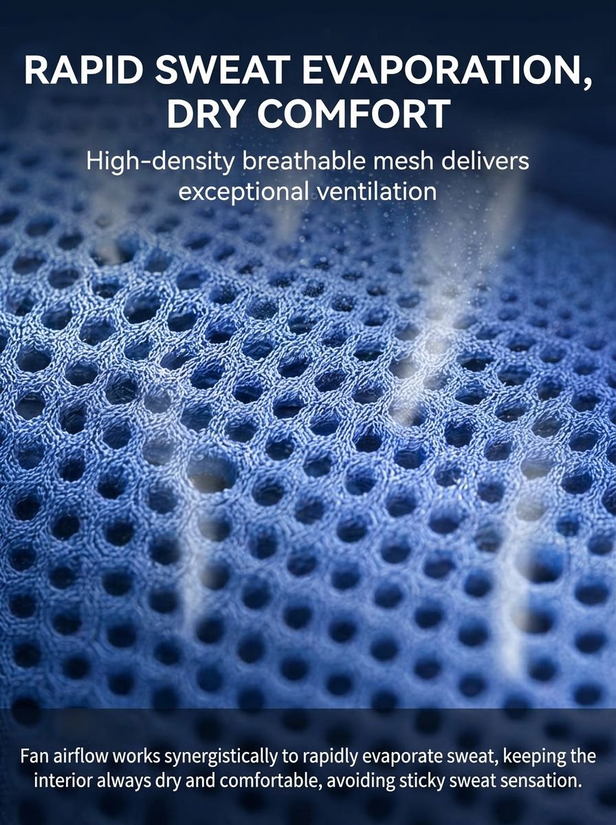 Rapid Cooling Air-Conditioned Fan Jacket