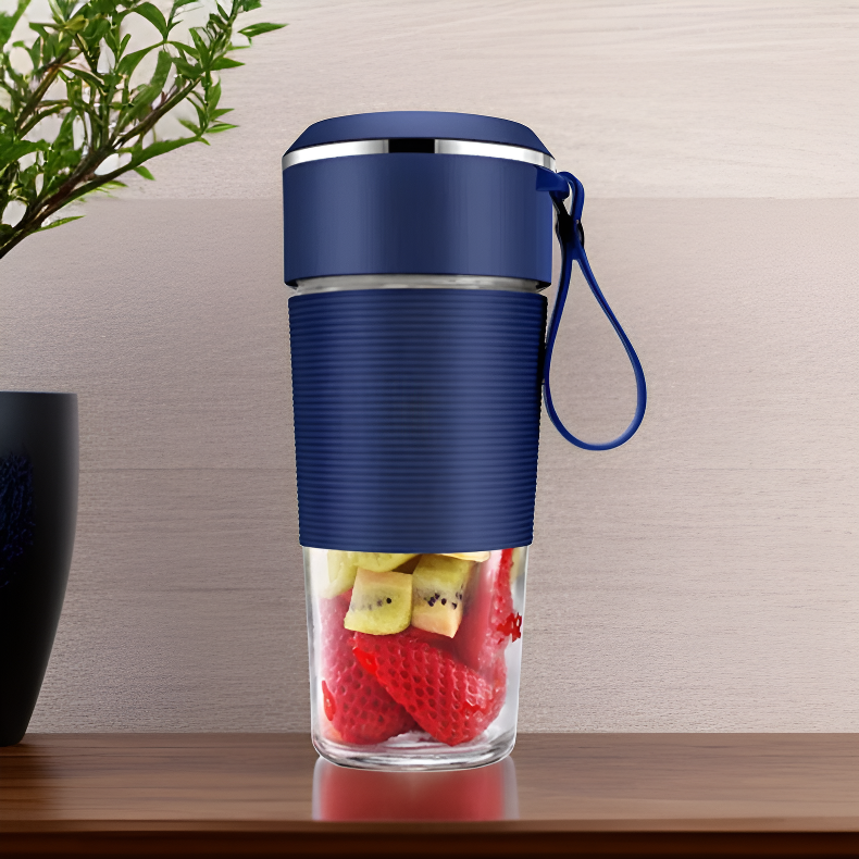 เครื่องคั้นน้ำผลไม้ไร้สายขนาดเล็กสำหรับใช้ในบ้าน ชาร์จ USB