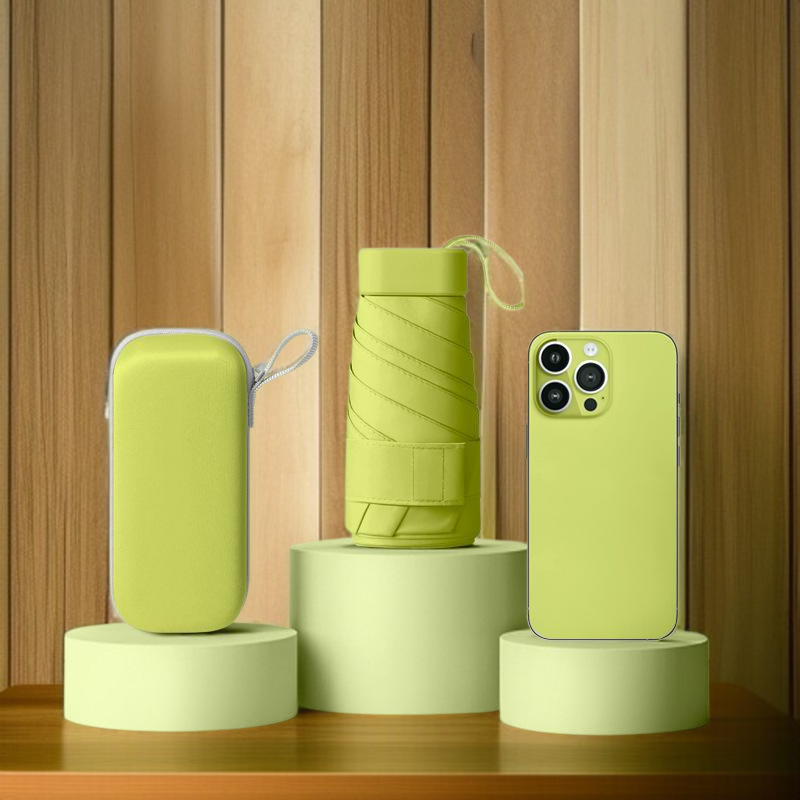 자외선 차단 미니 파라솔 캡슐 우산 여우산 자외선 차단