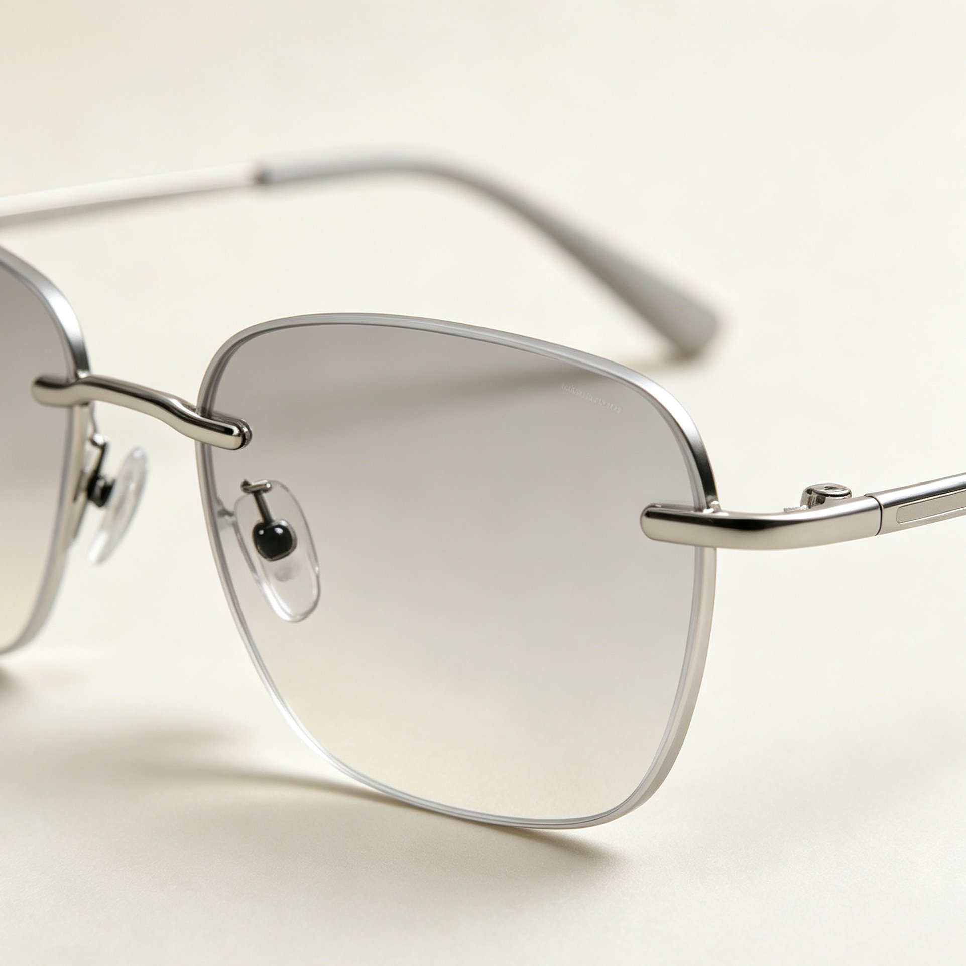 Modern gradient lens sunglasses with UV protection