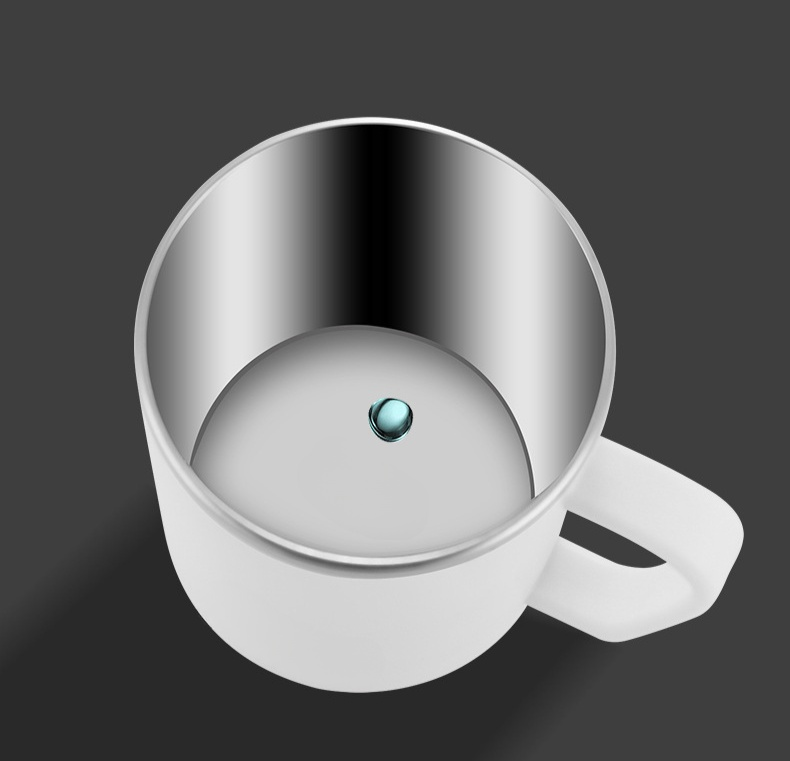 Close up of stylish office coffee cup
