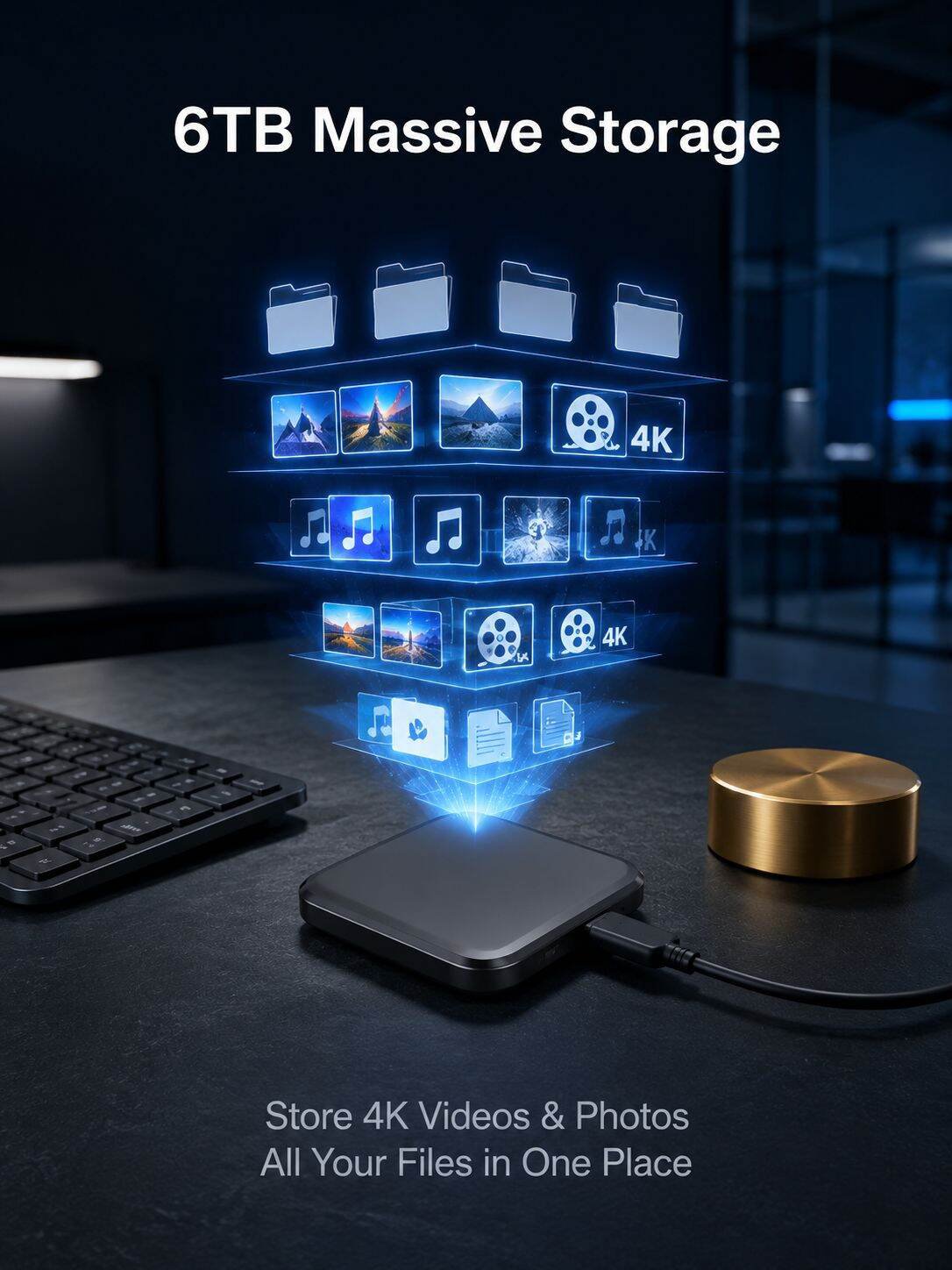 SSD Mini Portable Solid State Drive