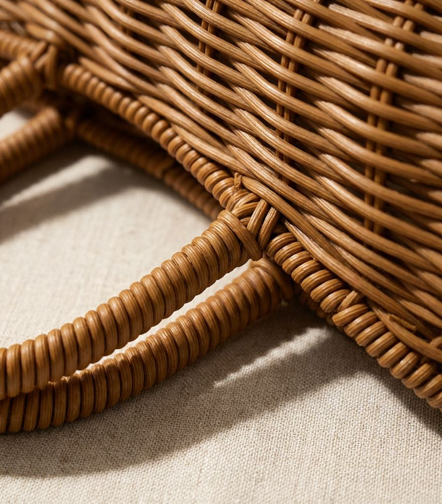 ピクニックに最適な大容量バスケット