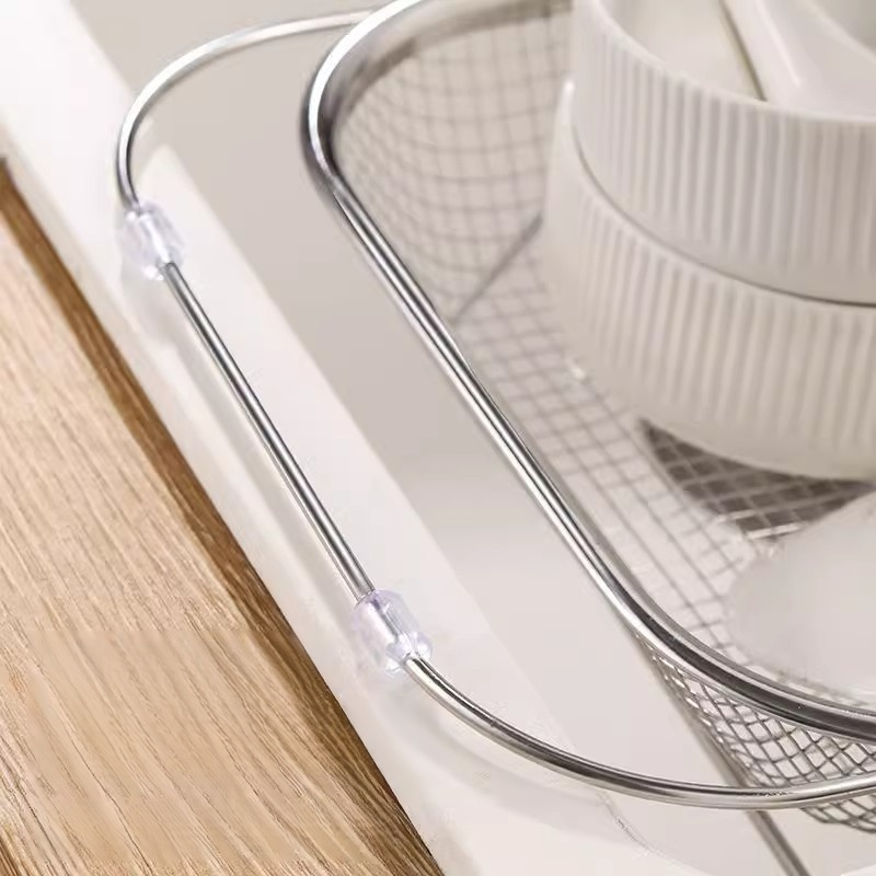 Stainless steel sink, drain basket, kitchen sink, retractable vegetable washing basin