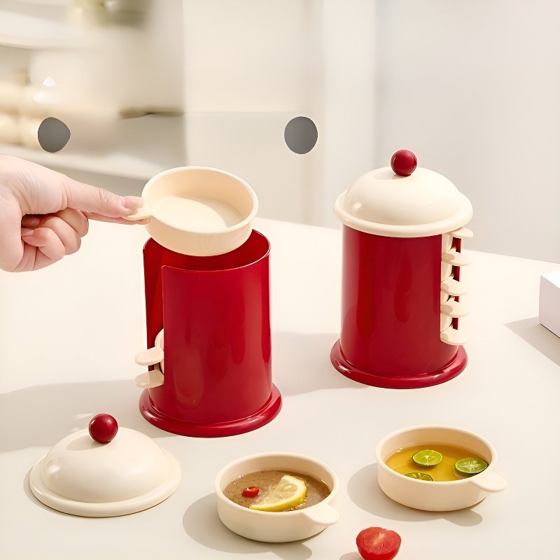 จานใส่เครื่องปรุงบาร์บีคิว