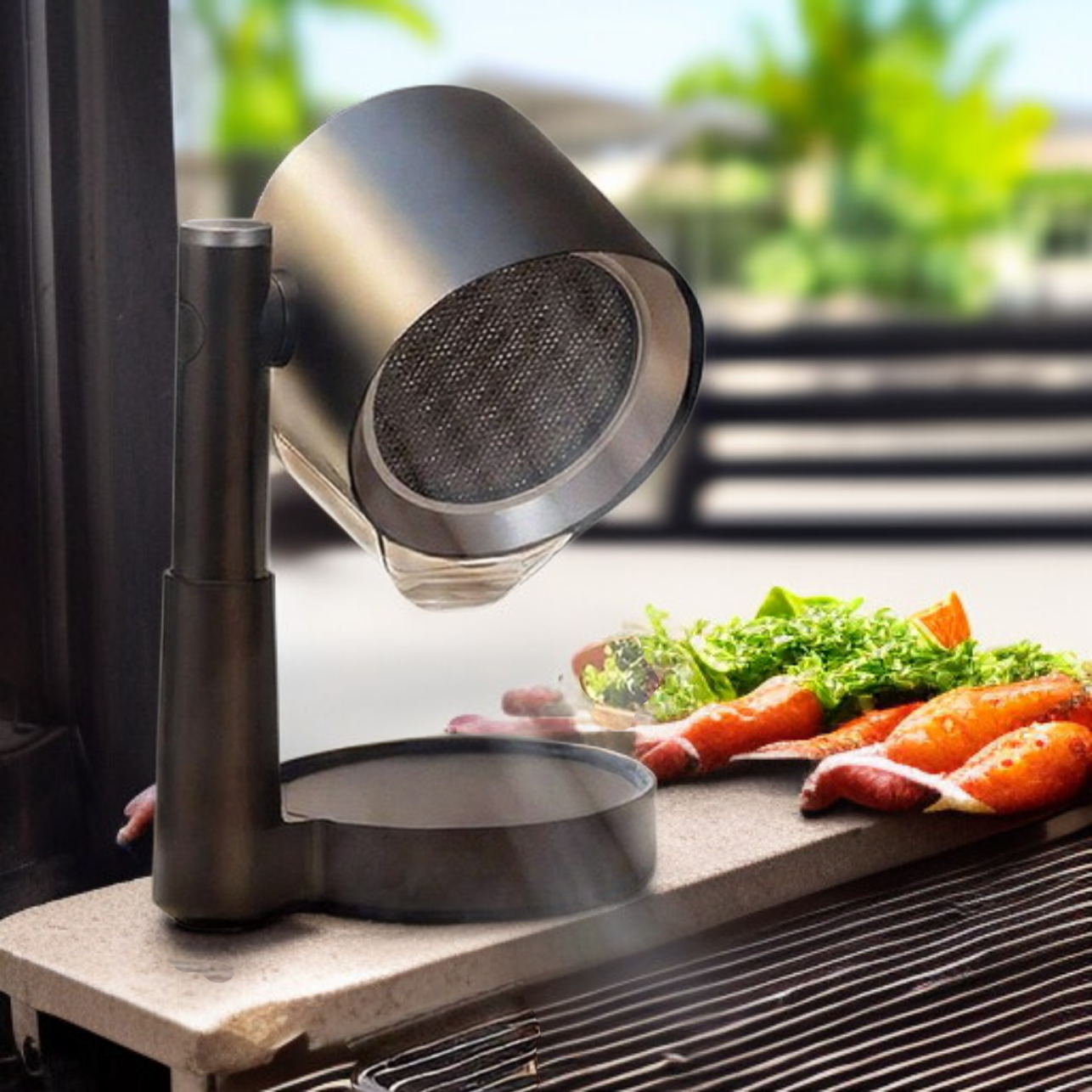 Extracteur de fumée portable de table, purificateur de fumée domestique, moteur sans balais 24V
