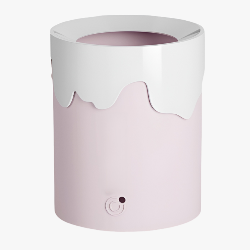 Poubelle hygiénique avec couvercle pratique