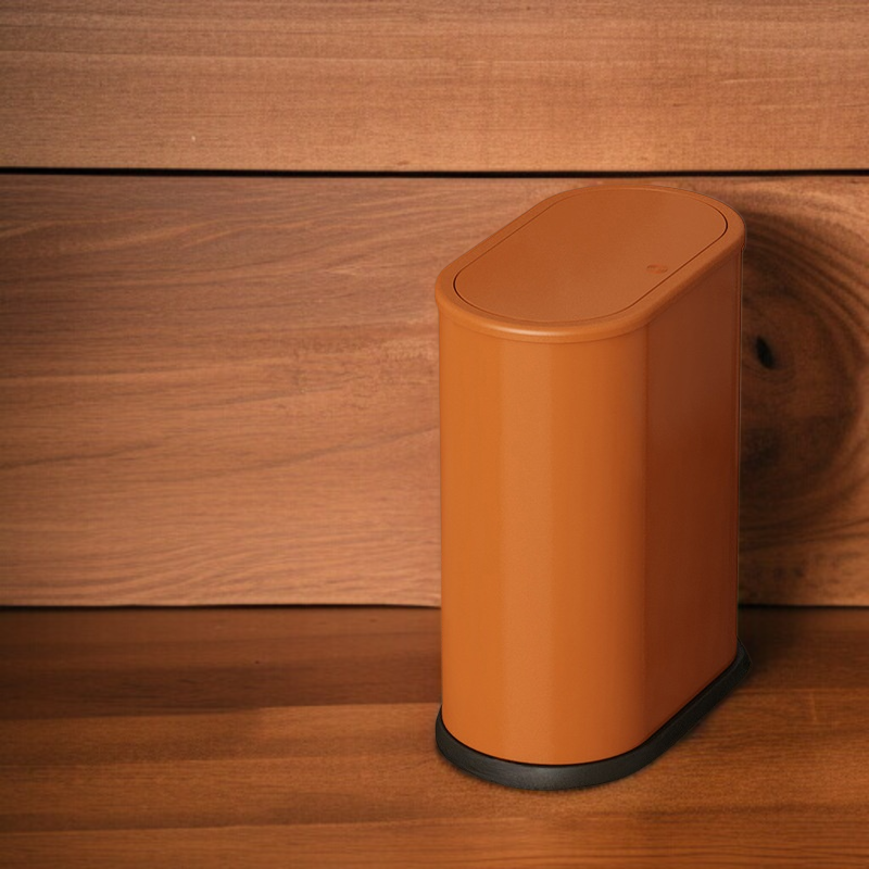 世帯の屑大箱の浴室の楕円形のステンレス鋼の屑大箱の台所世帯のペーパー バスケットの継ぎ目の屑大箱の居間の屑大箱