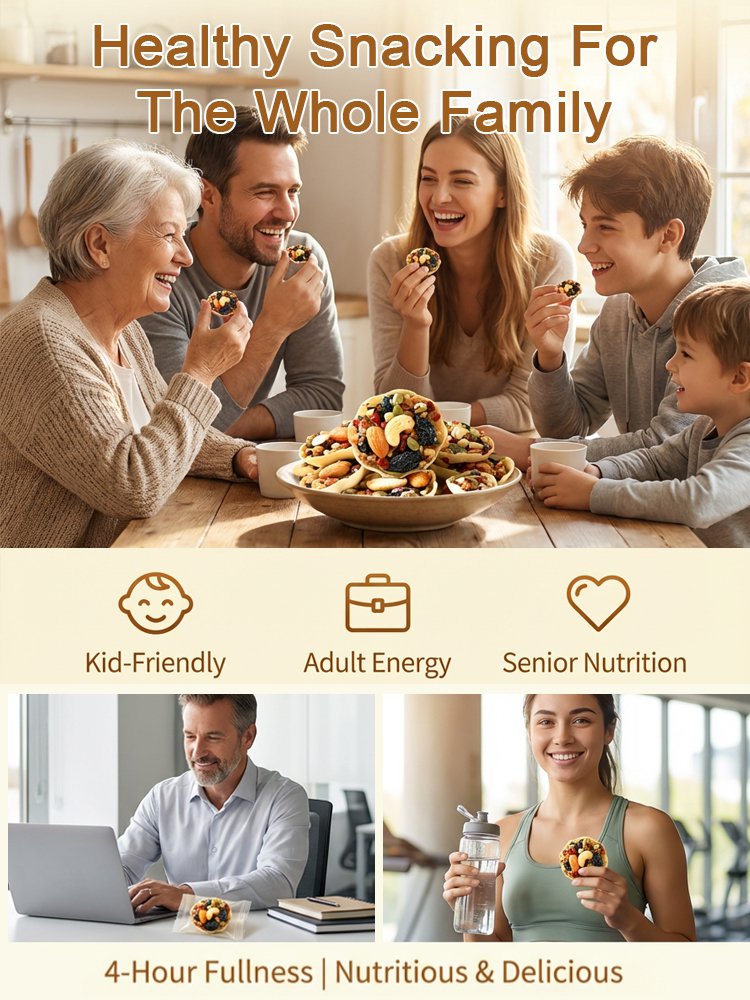 California Golden Nut Crisp Cups –  3-Layer Crunch