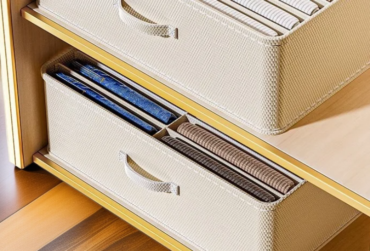 실용 수납함 내부 구조