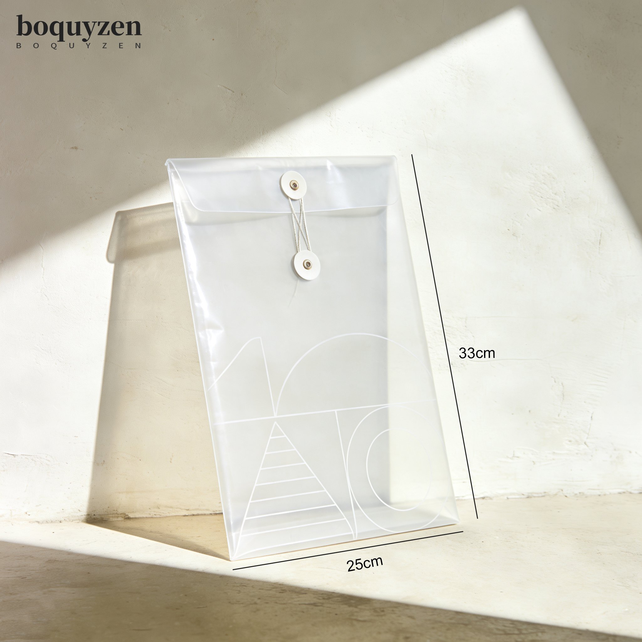 Praktická plastová taška pro kancelářské využití