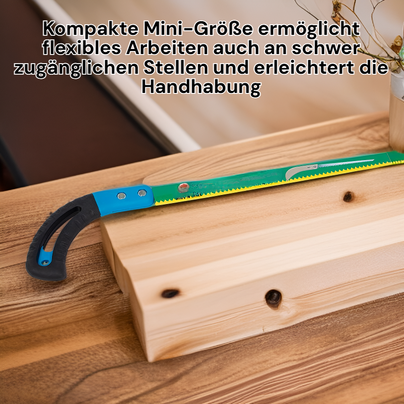 Feine Mini-Garten-Holzsäge