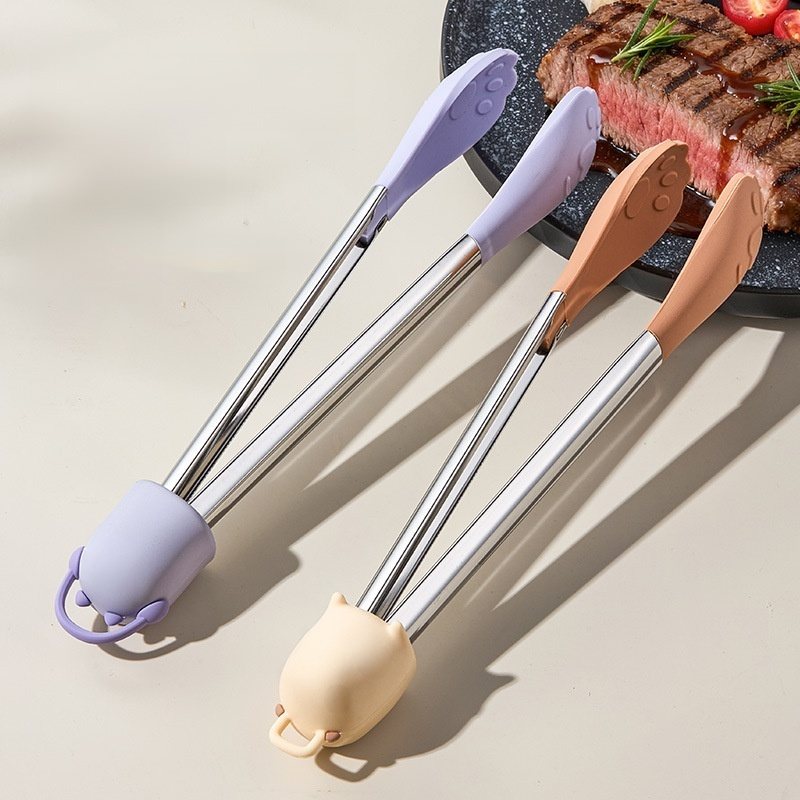 食品グレードステンレス製フードトング