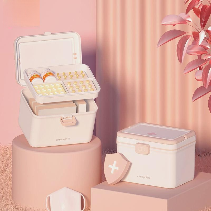 Boîte de premiers secours médicale portable à poignée