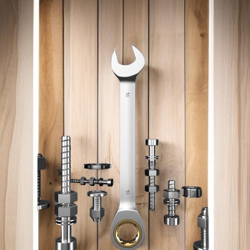 工業用レンチセット 省力化梅開口部高速ダブルヘッドプレートハンド 自動車修理用具のラチェットレンチ工具セット