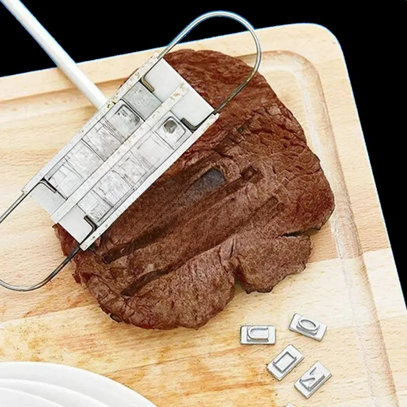 Ensemble de 3 ustensiles de barbecue de marque