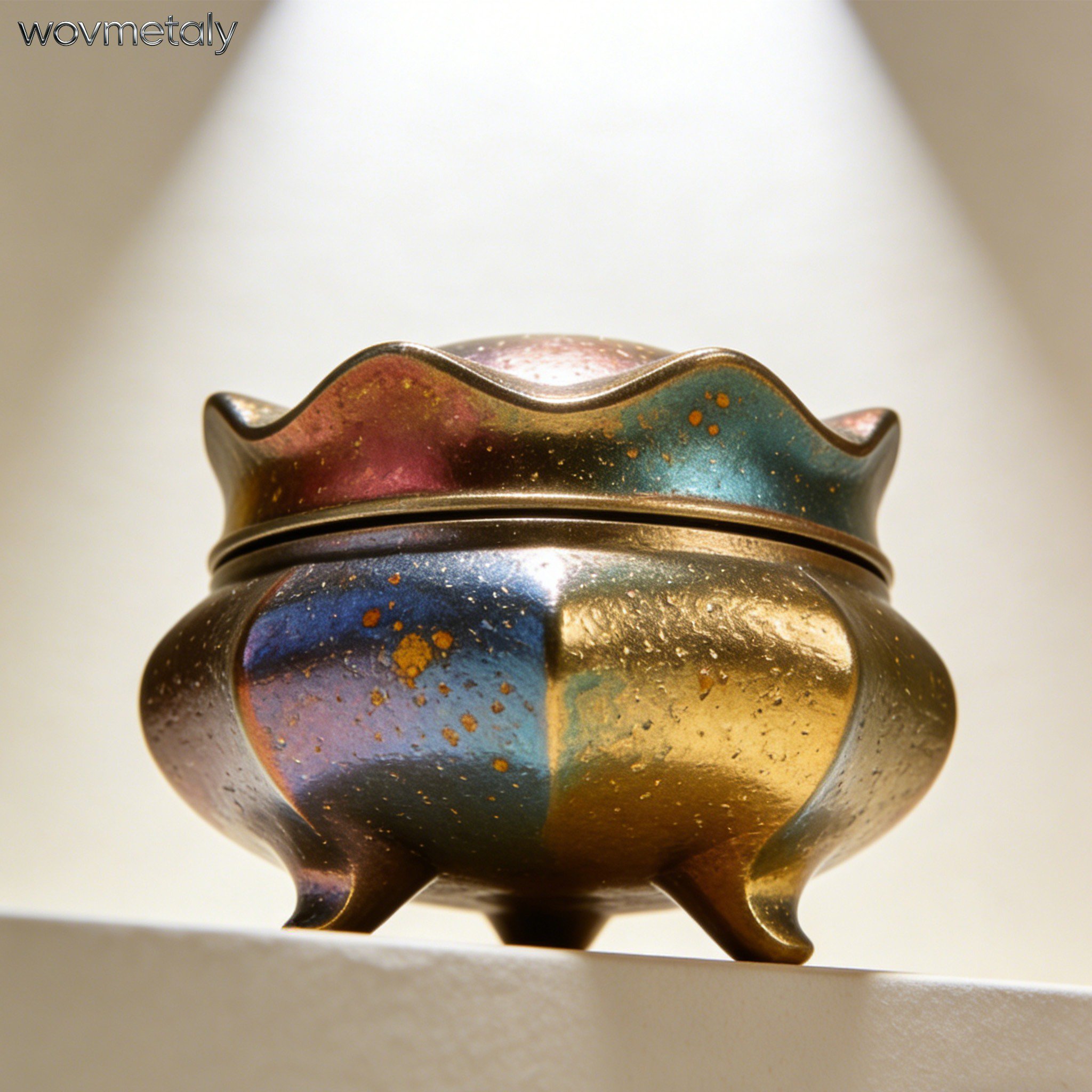 กล่องใส่แผ่นหมึกโลหะสำหรับจัดเก็บแผ่นหมึก