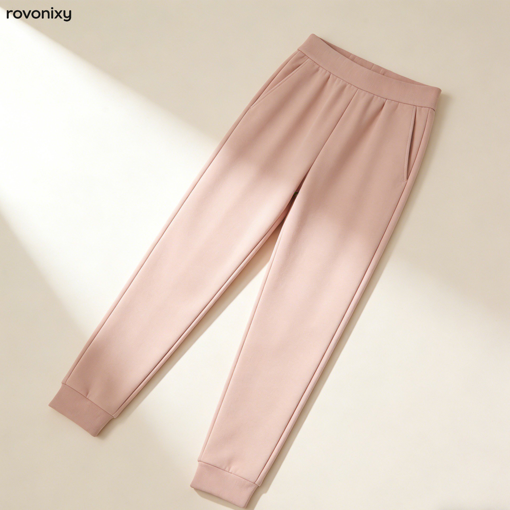 กางเกงวอร์มผู้หญิงทรงหลวม