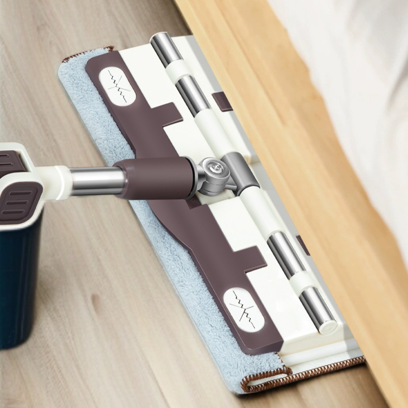 Mopa de piso multifuncional con toalla y mango extensible