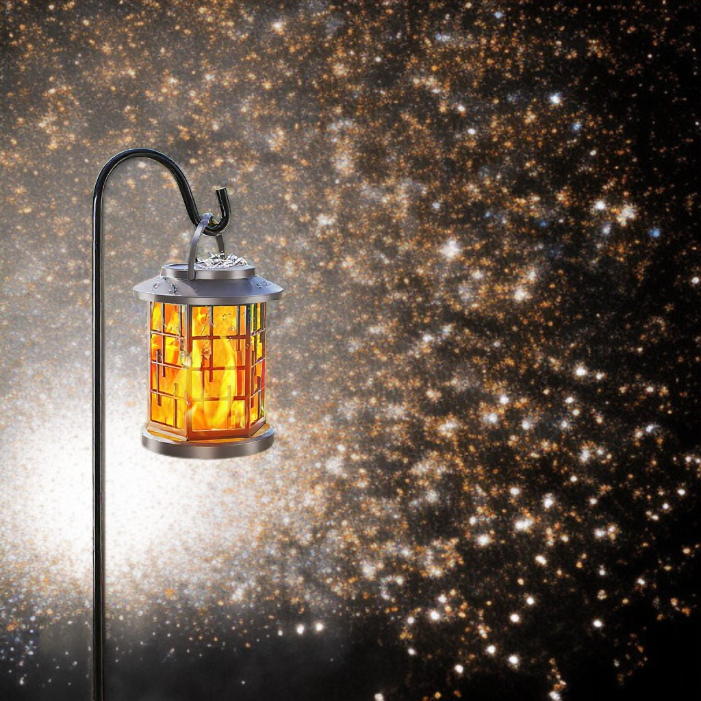 빈티지 야외 정원 안뜰 조경 랜턴