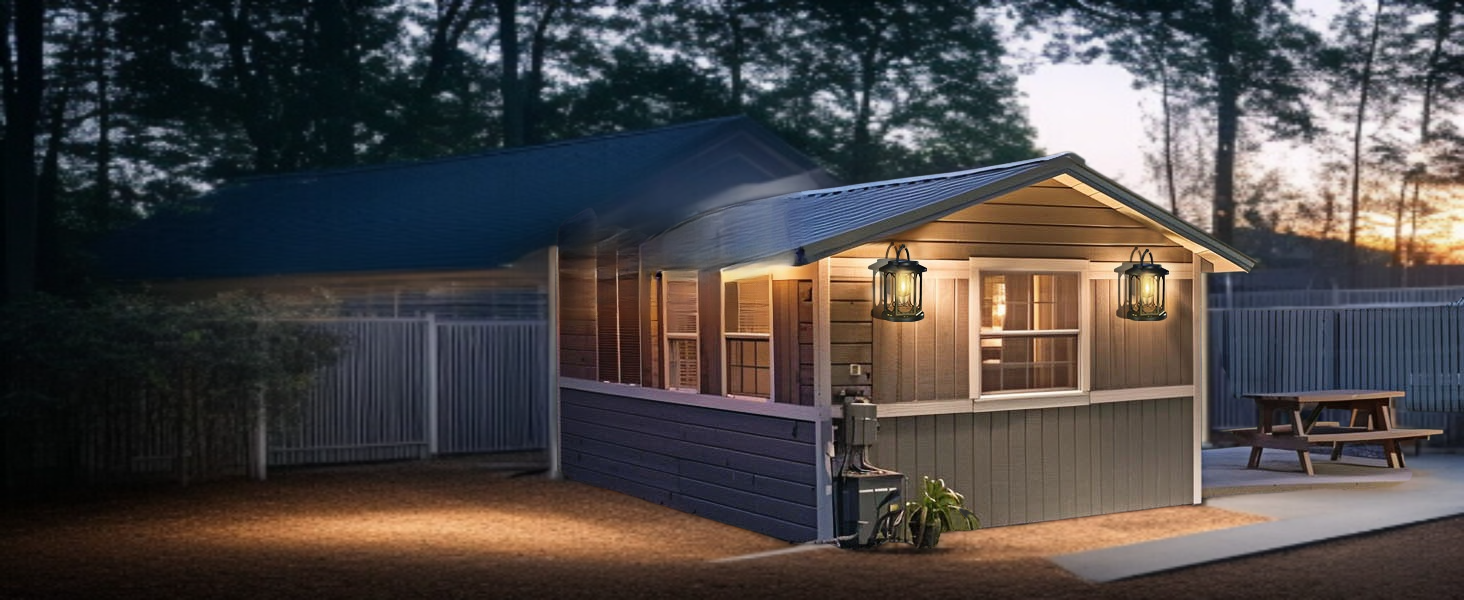 暖色タングステンフィラメント電球の点灯シーン