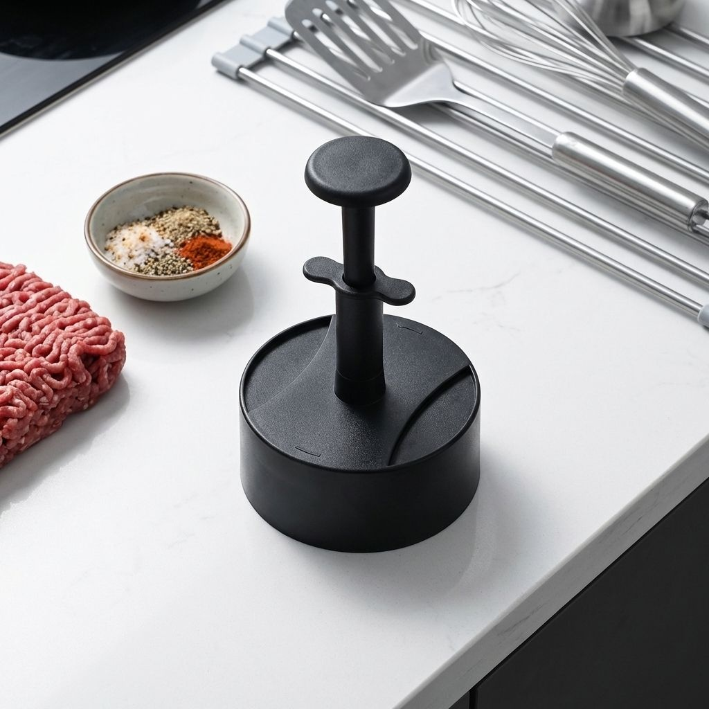 Runde Presse Hamburger-Patty-Presse