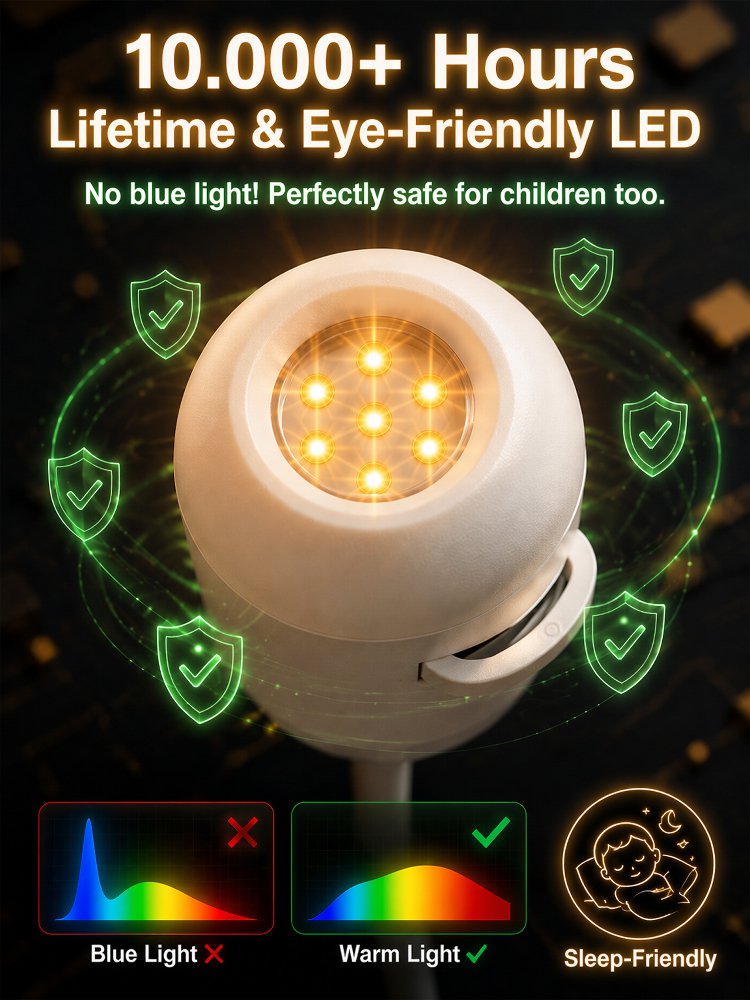 [100,000 units sold] Mini Projector Ambient Night Light