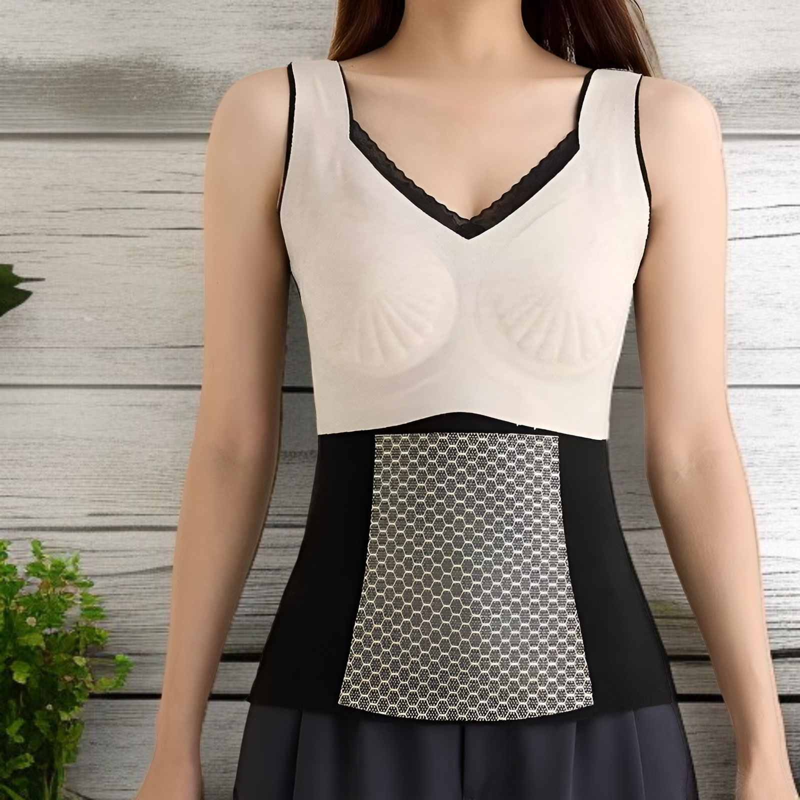 브래지어 덕융 보온 속옷 조끼