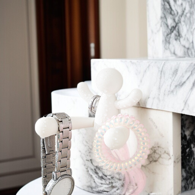 소인형 벽걸이 수납대 디테일 클로즈업