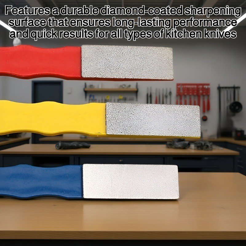 Kitchen diamond knife sharpener