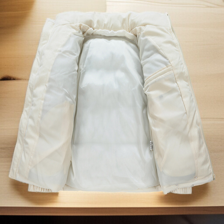 커플 패딩 가을 겨울 기모 차이나 베이커리 패딩 남녀 패션 프린트 패딩