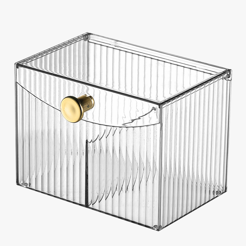 Transparent Cosmetic Case Storage Box Household Small Exquisite Portable Light Luxury