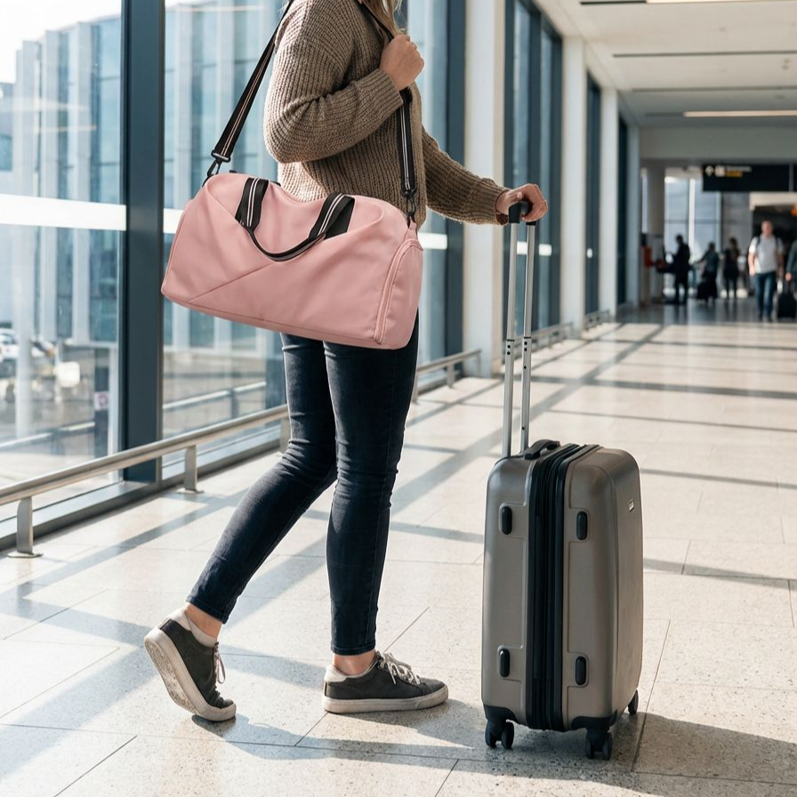 Schuhfach der Sporttasche – hygienisch und einfach zu reinigen