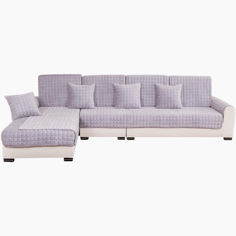 소파 쿠션 플란넬 미끄럼 방지 사계절 공용 방석 융 도톰 소파 커버 겨울 소파 패드