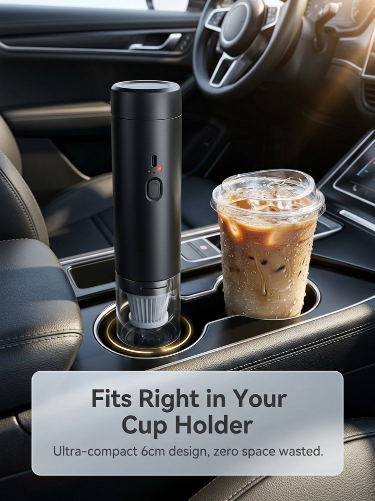5-in-1 Blowing and Suction Integrated Car Vacuum Cleaner