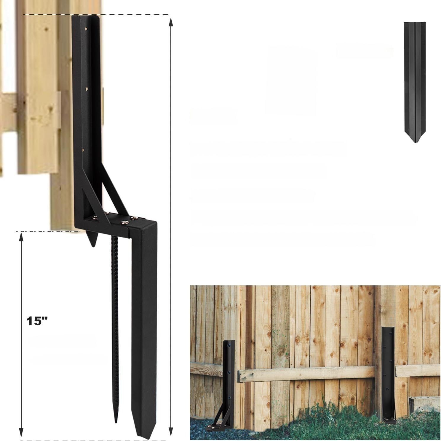 圍欄樁修理箱重型固定器錨桿地面螺旋槳